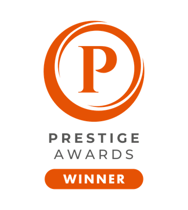 Prestige Awards 2026 winner badge